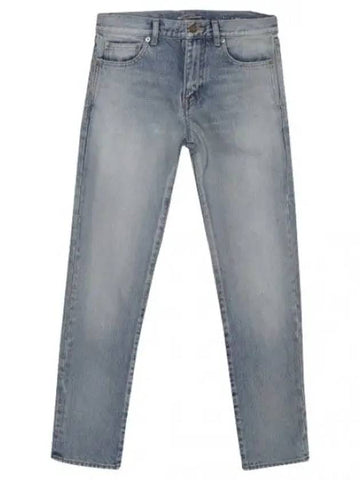 Boyfriend Jeans Women s Denim Pants - SAINT LAURENT - BALAAN 1