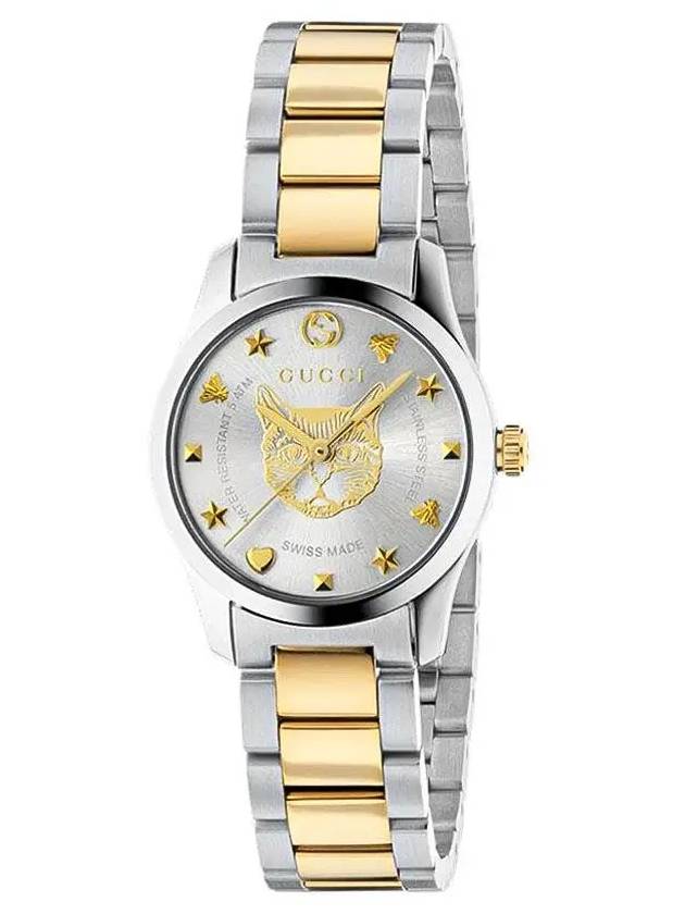 YA126596 G Timeless Women s Metal Quartz 27mm - GUCCI - BALAAN 2