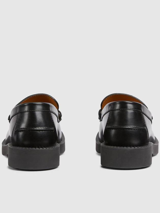 Men's Horsebit Loafer Black - GUCCI - BALAAN 4