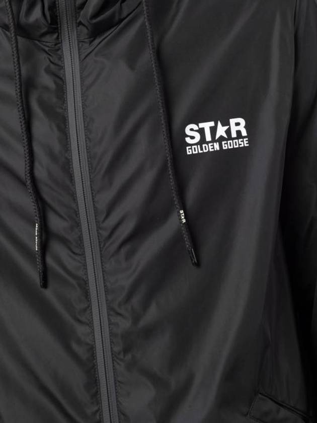 Daris Star Collection Zip-Up Jacket Black - GOLDEN GOOSE - BALAAN 4