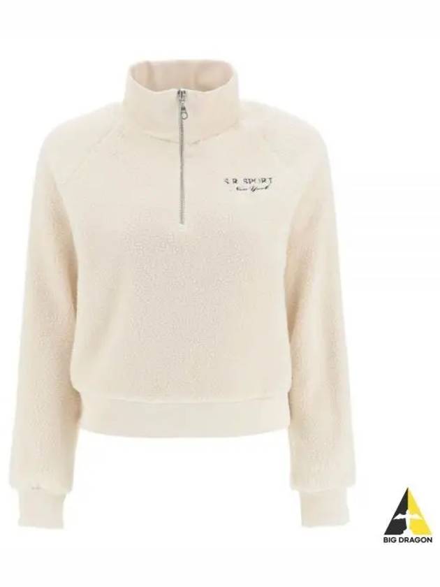 Embroider Logo Sweatshirt Ivory - SPORTY & RICH - BALAAN 2