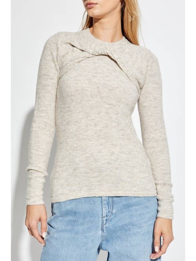 Isabel Marant Sweater Kern, Women's, Beige - ISABEL MARANT - BALAAN 3