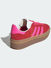 Women's Gazelle Bold College It Red Lucid Pink - ADIDAS - BALAAN 7