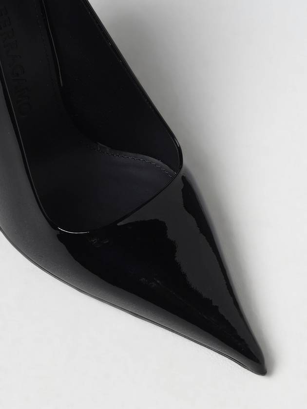 Eva Patent Pumps Black - SALVATORE FERRAGAMO - BALAAN 5