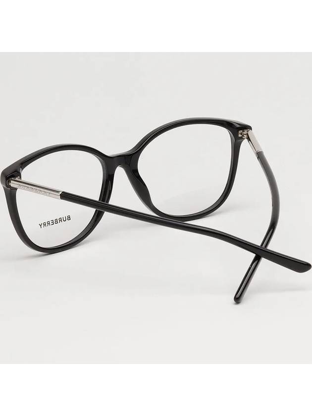 Eyewear Round Frame Eyeglasses Black - BURBERRY - BALAAN 6