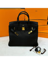 Birkin Bag Togo Skin Black Color 35 - HERMES - BALAAN 3