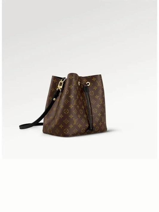 Monogram Neonoe Bucket Bag Brown Black - LOUIS VUITTON - BALAAN 2