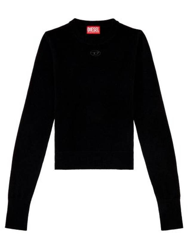 M-Areesax Knit Top Black - DIESEL - BALAAN 2