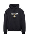 Antwerpen Logo Hoodie Black - VETEMENTS - BALAAN 3