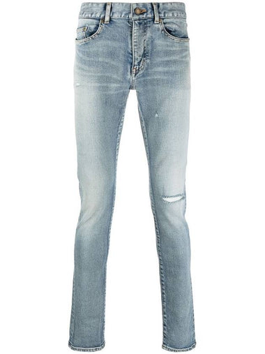 SAINT LAURENT SKINNY 5 POCKETS LOW WAIST KST - SAINT LAURENT - BALAAN 1