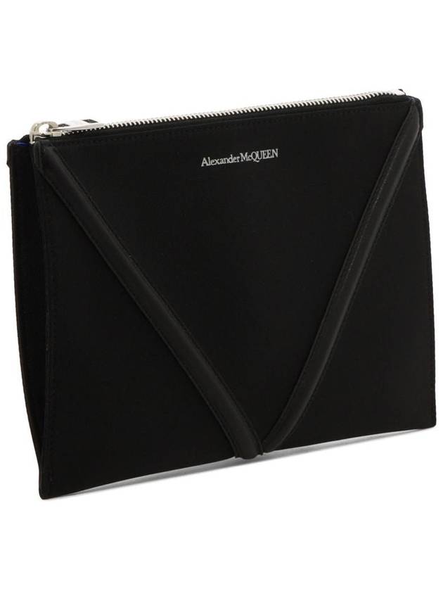 Men's Harness Clutch Bag Black - ALEXANDER MCQUEEN - BALAAN 4