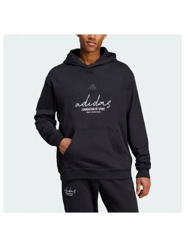 adidas Brand Love French Terry Hoodie IW3533 - ADIDAS - BALAAN 1