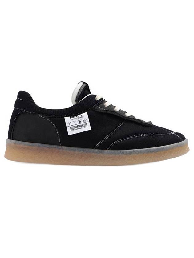 Inside Out 6 Court Low Top Sneakers Black - MAISON MARGIELA - BALAAN 1