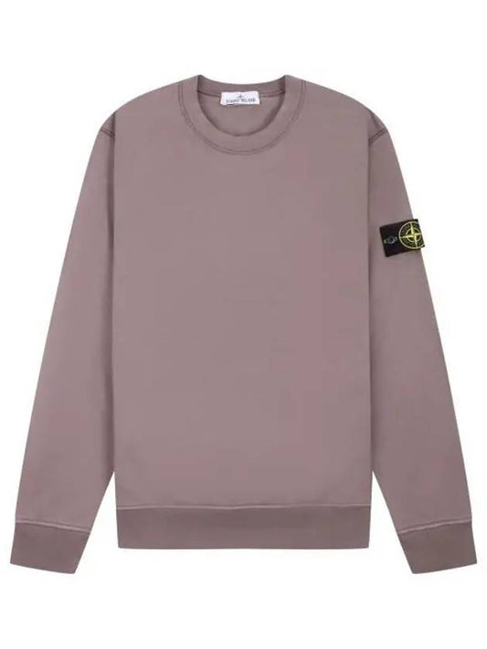 Wappen Patch Garment Dyed Sweatshirt Grey - STONE ISLAND - BALAAN 2