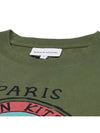 City Coins Cotton Short Sleeve T-Shirt Green - MAISON KITSUNE - BALAAN 5