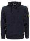 Wappen Patch Hoodie Dark Navy - STONE ISLAND - BALAAN 2