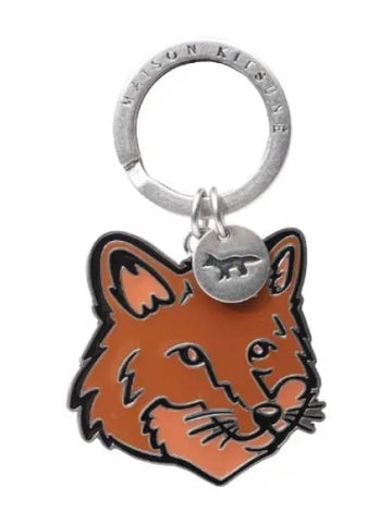 Bold Fox Head Metal Keyring Key Holder - MAISON KITSUNE - BALAAN 1