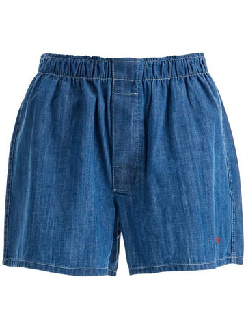 chambray shorts - HOMMEGIRLS - BALAAN 1