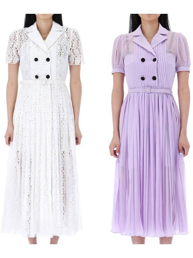 2 types of chiffon midi dresses - SELF PORTRAIT - BALAAN 1