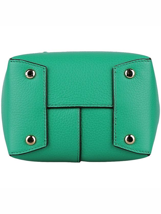 Gancini Mini Bucket Bag Green - SALVATORE FERRAGAMO - BALAAN 7