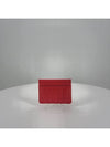 Lola Quilted Leather Card Wallet Bright Red - BURBERRY - BALAAN 4