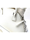 5AC Chain Micro Tote Bag White - MAISON MARGIELA - BALAAN.