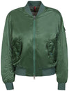 Logo Nylon Bomber Jacket Green - MONCLER - BALAAN 2