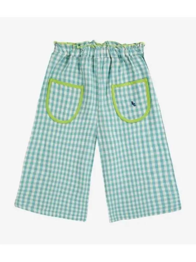 Vichy Woven Culotte Pants 124AC112 Italian Kids - BOBO CHOSES - BALAAN 1