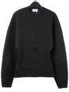 Women's Konstanza Compact Wool Knit Top Black - ACNE STUDIOS - BALAAN 1