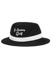 Lukas Embroidery Logo Golf Bucket Hat Black - J.LINDEBERG - BALAAN 2