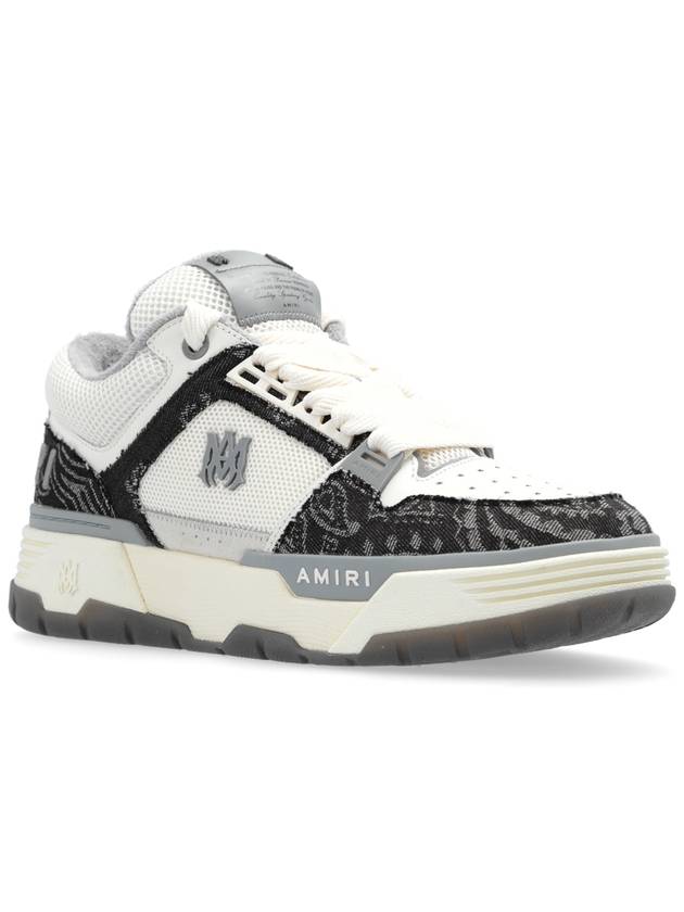 Amiri Sneakers Bandama Denim MA-1, Men's, Grey - AMIRI - BALAAN 4