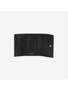 Saffiano Leather Tri-fold Half Wallet Brown - MARNI - BALAAN 3