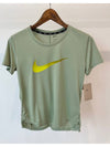 Running T Shirt DX1026 386 Green WOMENS S Asian Fit - NIKE - BALAAN 1