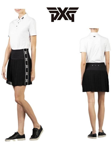 golf wear logo tape pleated skirtskirt - PXG - BALAAN 1