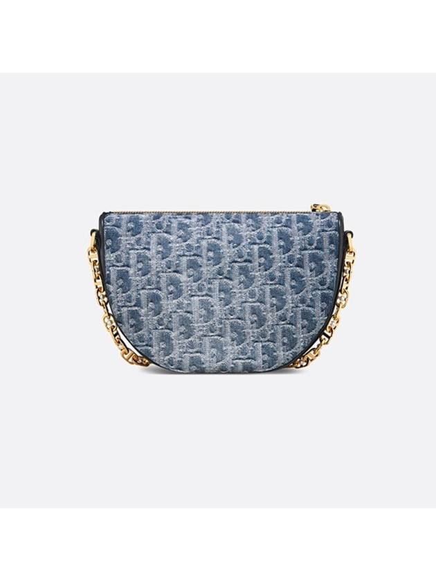 STAR CALLISTO Shoulder Bag Blue Denim S3206UDCE M49E - DIOR - BALAAN 5