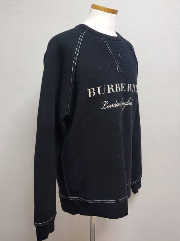 Logo sweatshirt L - BURBERRY - BALAAN 6