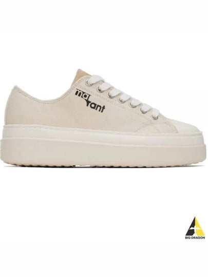 Austin Logo Print Platform Low Top Sneakers Ecru - ISABEL MARANT - BALAAN 2