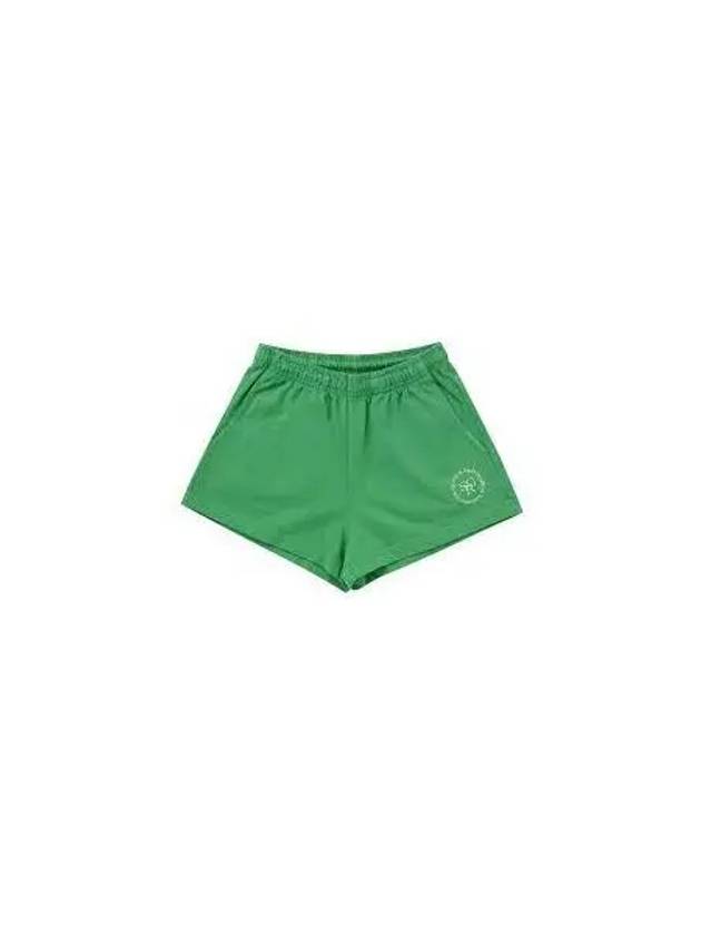 24 SRHWC Disco Short Verde White SH020S405SV Shorts - SPORTY & RICH - BALAAN 1