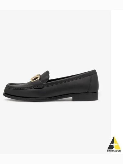 Women's Rolo Gancini Loafers Black - SALVATORE FERRAGAMO - BALAAN 2