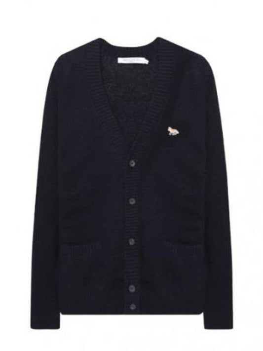 Cardigan Baby Fox Patch Cozy - MAISON KITSUNE - BALAAN 1