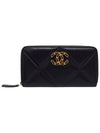 Women AP1063 19 Black Lambskin Zipper Long Wallet - CHANEL - BALAAN 1