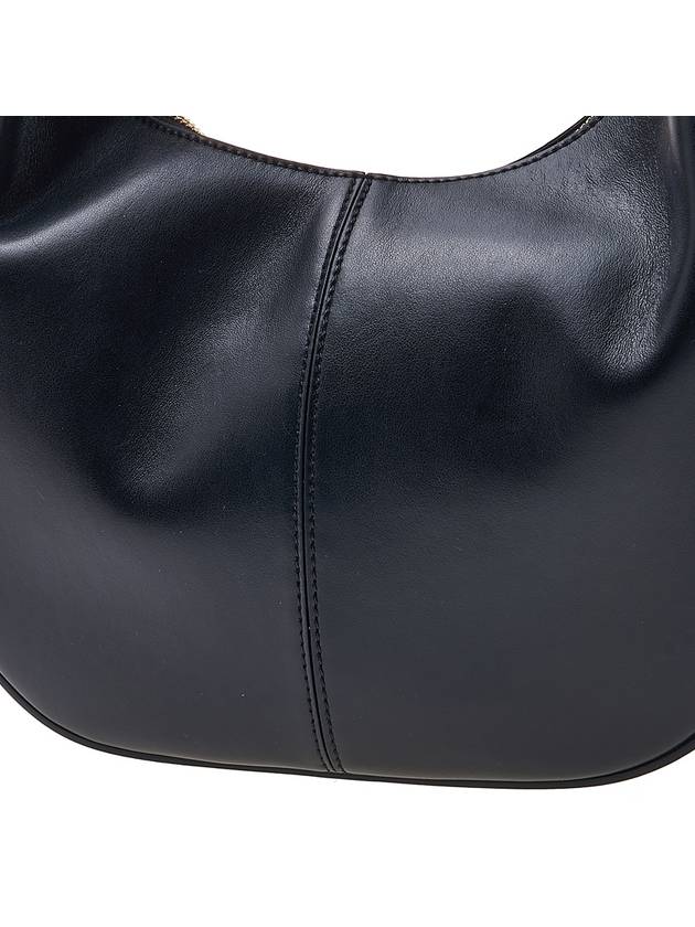 Women's Framy Small Zipper Shoulder Bag Black - STELLA MCCARTNEY - BALAAN 7