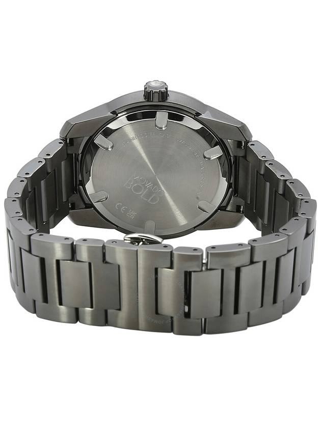 Movado Bold Verso Quartz Gunmetal Dial Men's Watch 3600860 - MOVADO - BALAAN 3