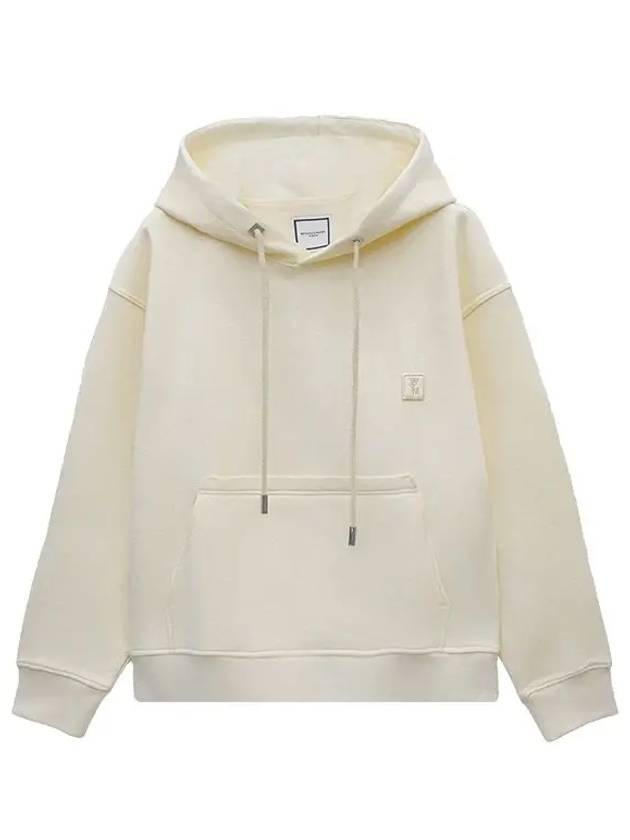 Flower Back Logo Hoodie Ivory W241TS36733I - WOOYOUNGMI - BALAAN 4