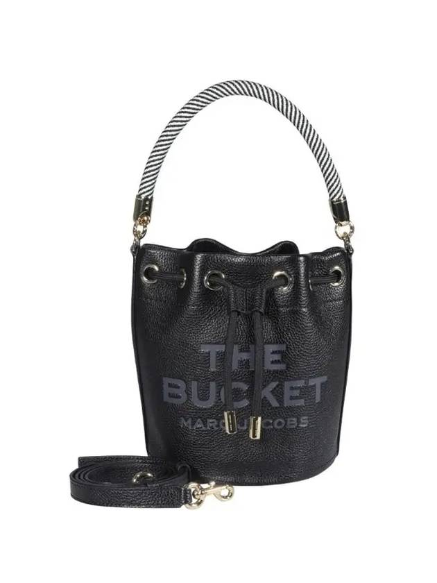 The Leather Bucket Bag Black - MARC JACOBS - BALAAN 1