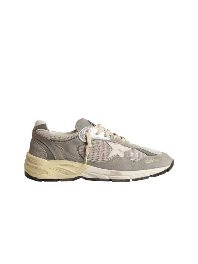 Dad-Star Low Top Sneakers Grey Silver White - GOLDEN GOOSE - BALAAN 2