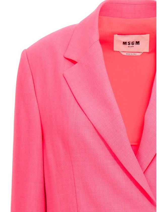 Outerwear 3441MDG1223710113 FUCHSIA - MSGM - BALAAN 4