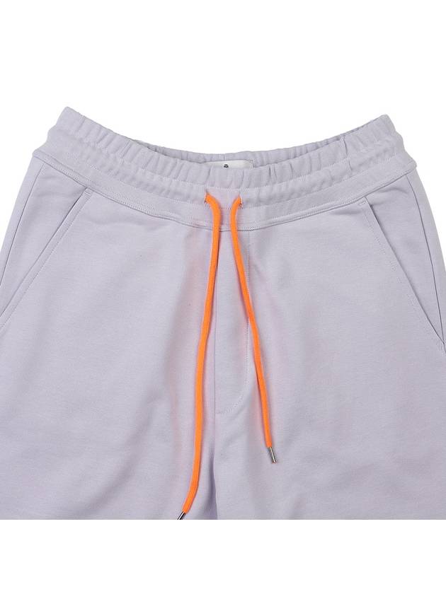 ORB Logo Cotton Shorts Light Purple - VIVIENNE WESTWOOD - BALAAN 5