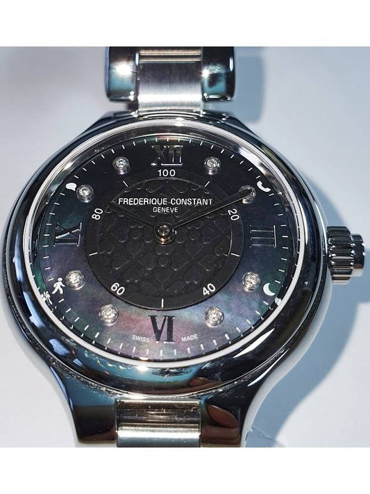 Diamond Marker Smartwatch Gray MotherofPearl Women’s Watch - FREDERIQUE CONSTANT - BALAAN 2