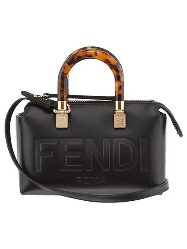 By The Way Small Leather Tote Bag Black - FENDI - BALAAN 3